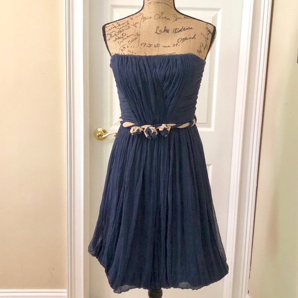 Max & Cleo Dresses & Skirts - Max & Cleo silk strapless cocktail dress